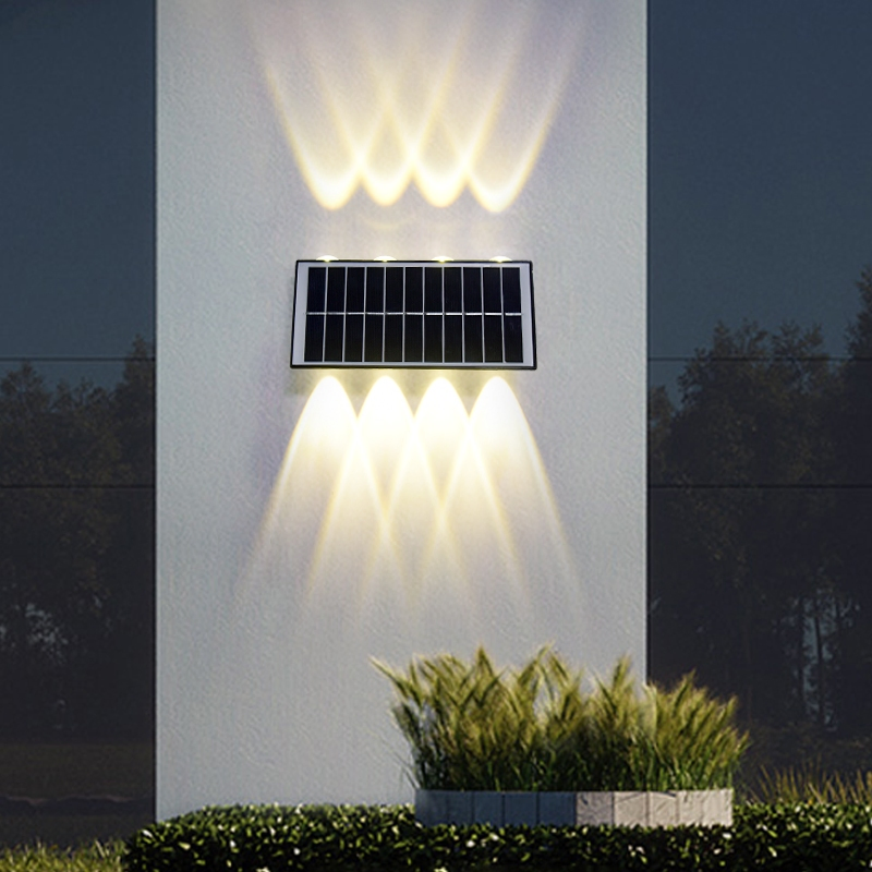 Bright Solar Powered Wall Washer Light with Illumination Solar Wall Light