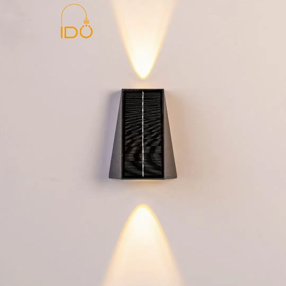 Warm White LED Solar Wall Lights for Hotel Lobby &amp; Guest Room Decor