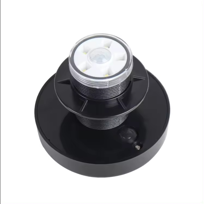 LED Solar Motion Sensor Roof Light for Portable Toilets and Warehouses
