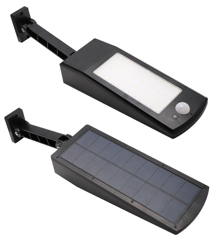 Solar Sensor Outdoor 48 LED Security Light for Garden Path Courtyard Adjustable Beam Angle