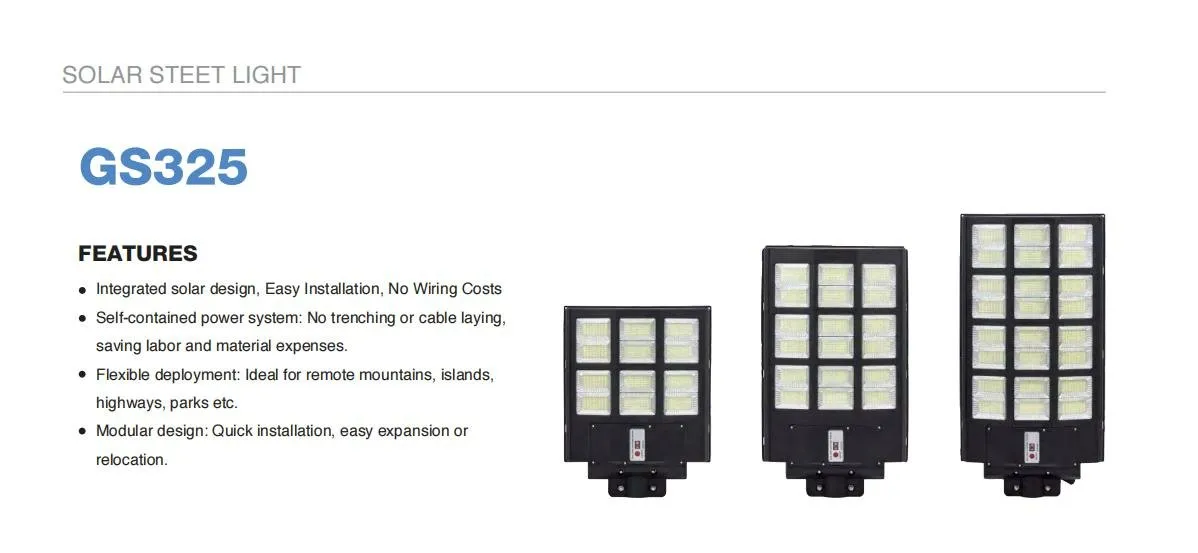Outdoor LED Road Solar Street Light