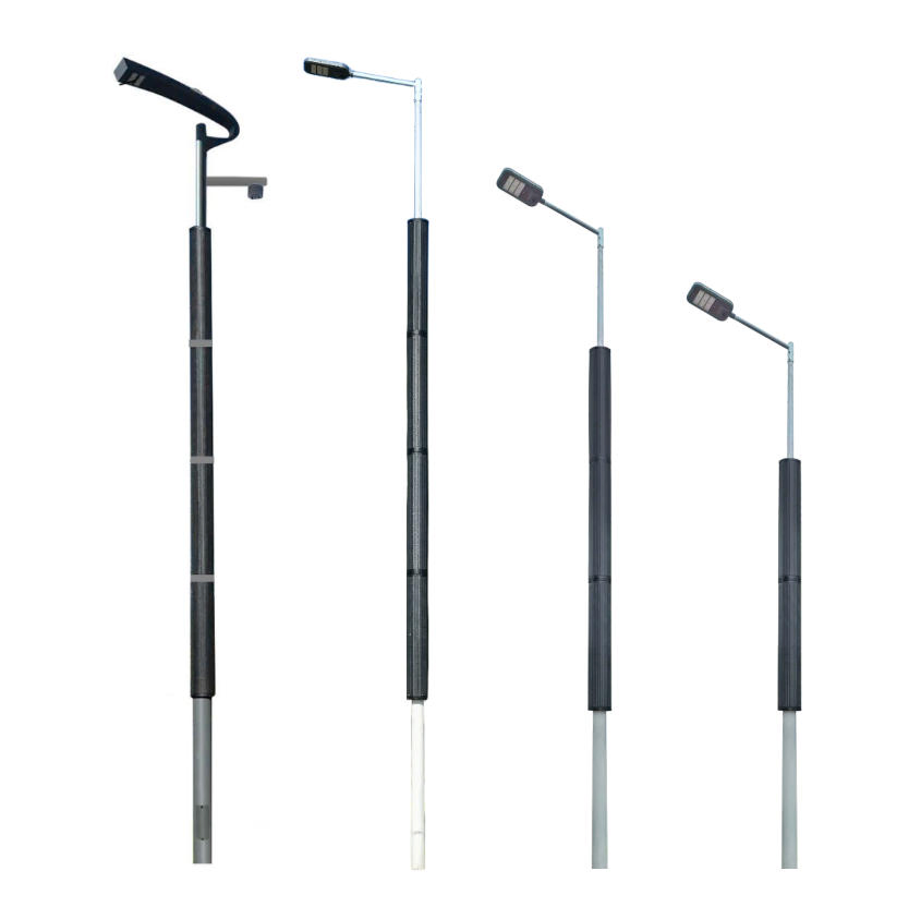 60W 80W High Efficiency Solar Pole Street Light Anti-Dust for Egypt