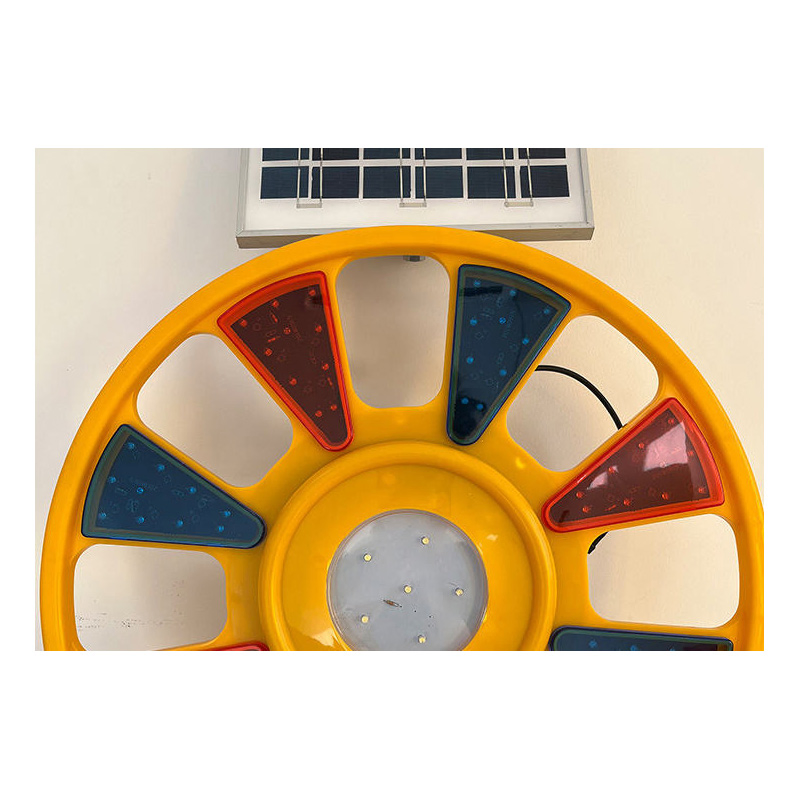 Bright Solar Rotary LED Emergency Traffic Warning Light