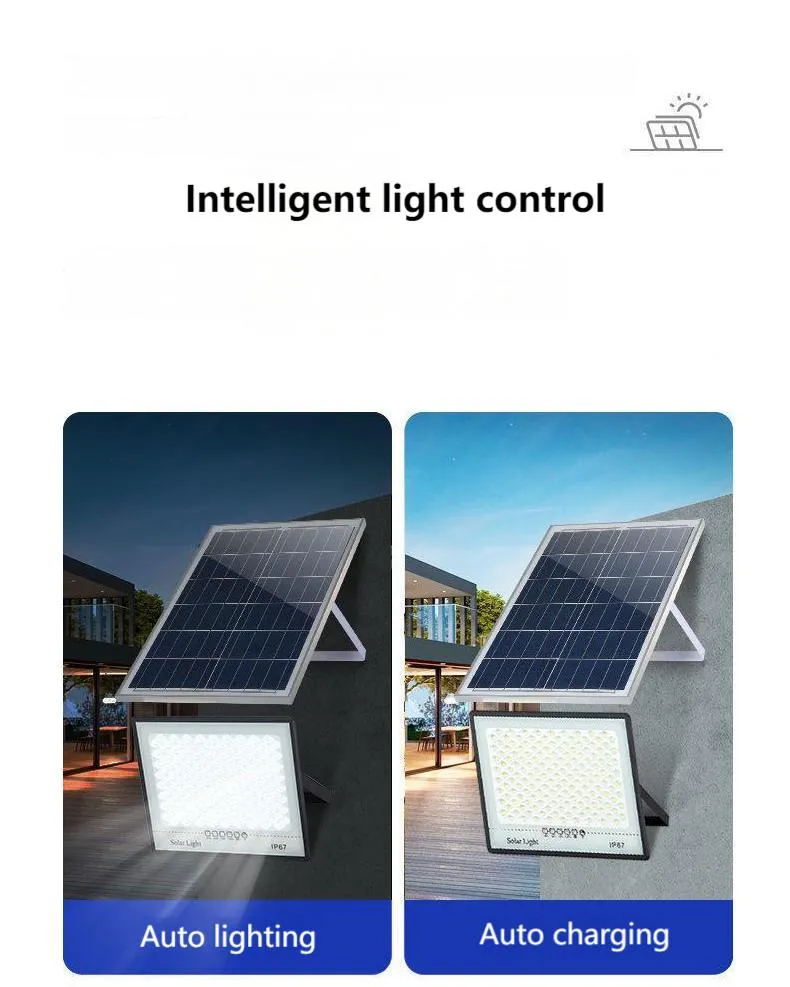 Solar Flood Light Application