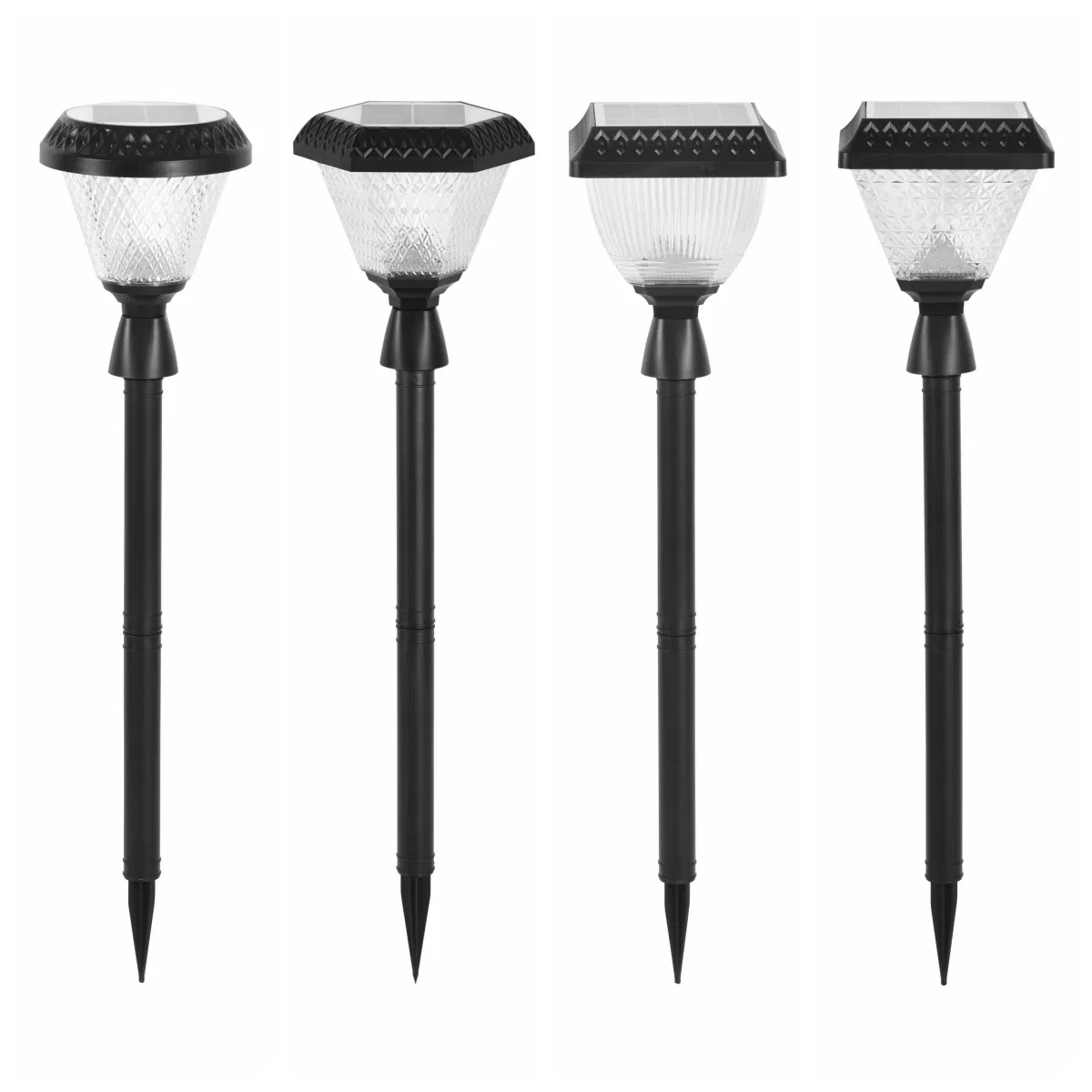 Manufacturer Sales Courtyard Spike Lamp Outdoor Waterproof Path Stair Landscape Garden Lighting Solar Spike Light