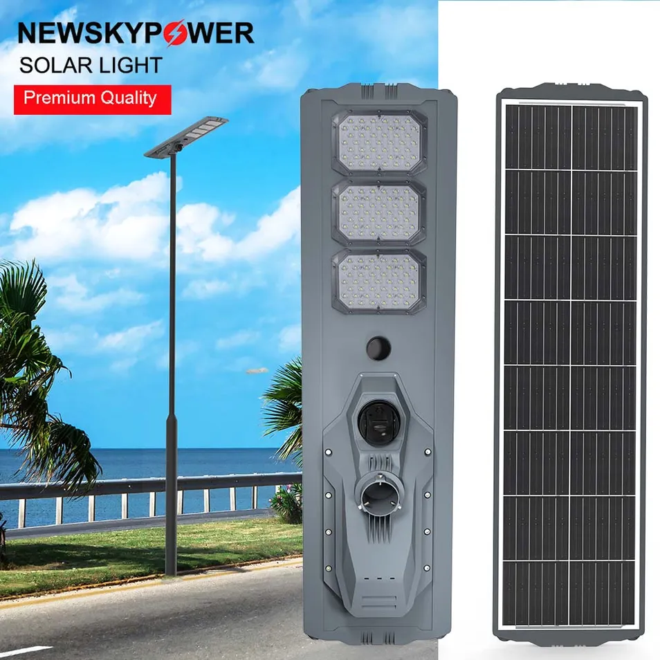 Solar Street Light Front View