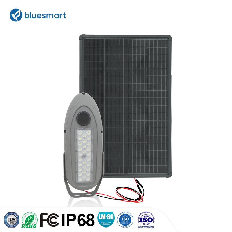 Bluesmart Best IP67 Solar Power Sensor Flood Light Integrated LED Solar Powered Floodlight 200W