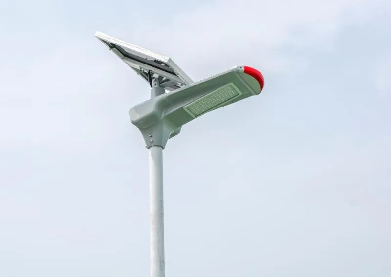 Solar LED Street Light View