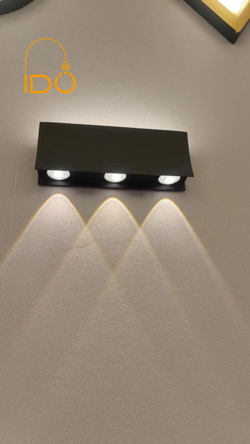 LED Solar Wall Light Decor