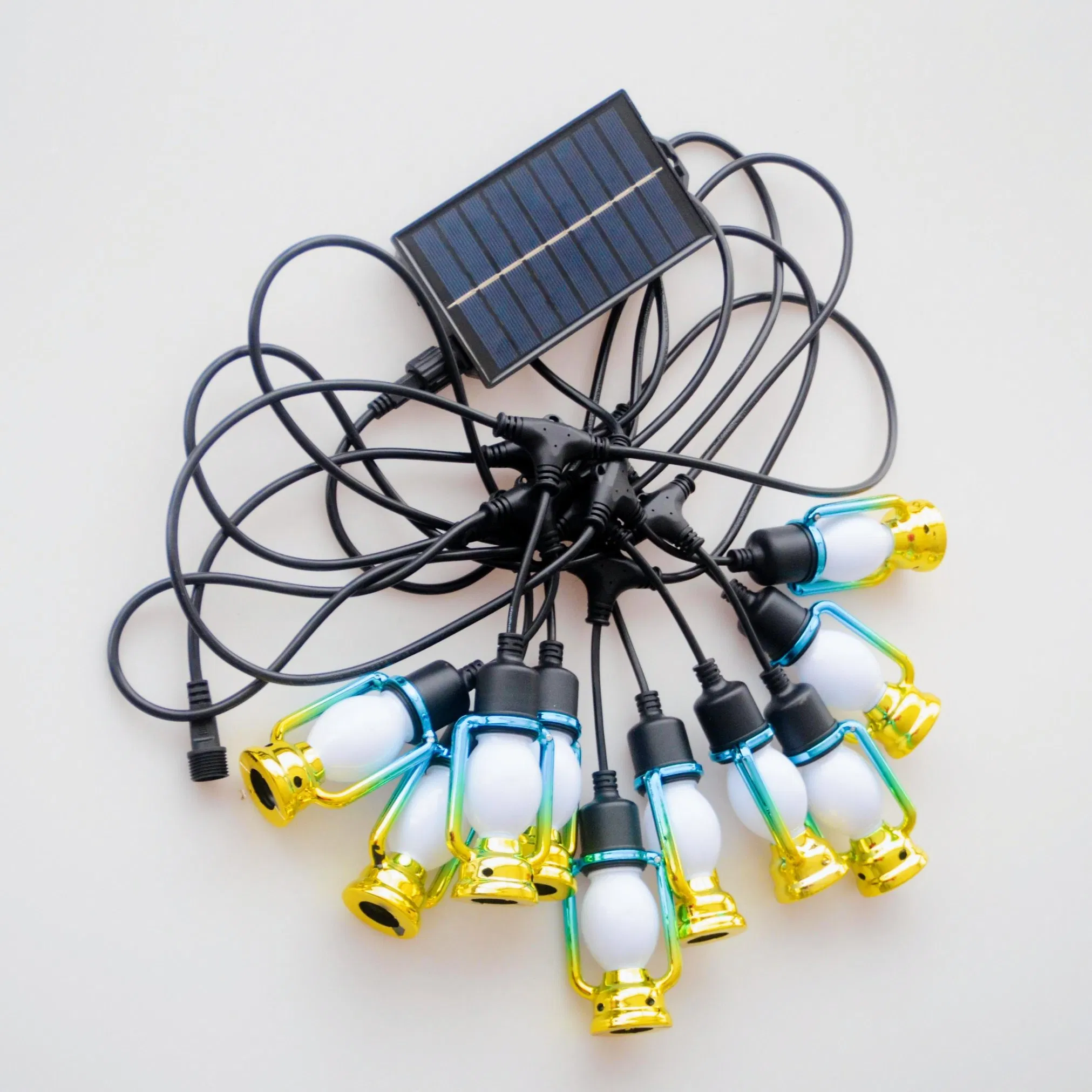 Solar Powered Lighting, Decorative String Lights, Outdoor Energy-Saving