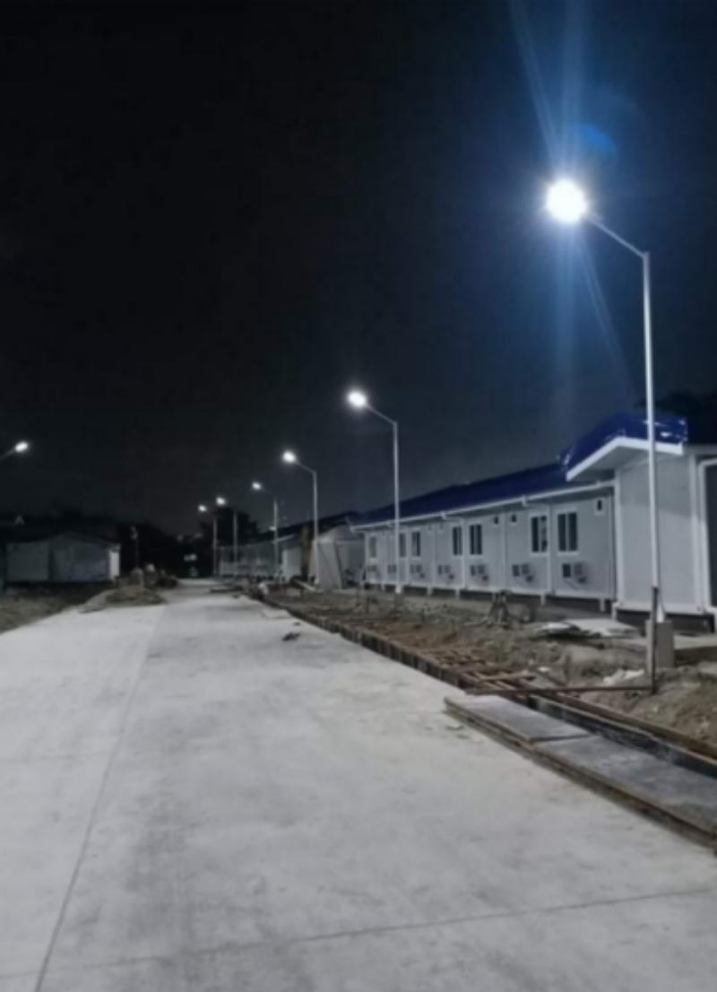 Security Solar Outdoor Lamp Waterproof All in One LED Street Light 60W 80W 100W Integrated Solar Street Light