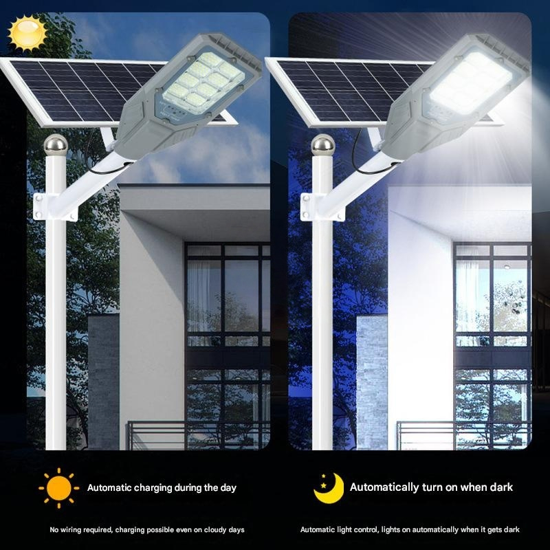 Dusk to Dawn Solar Path Lights 8 LED/Set Wireless Installation Solar Outdoor Lights