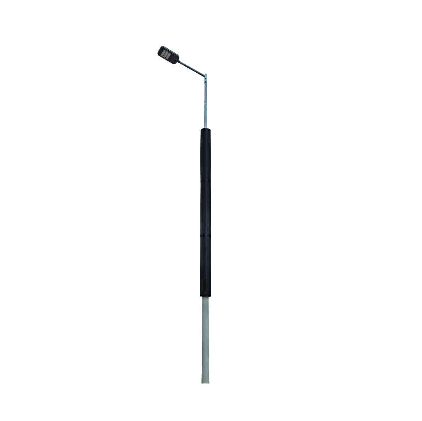 Durable High Lumen 60W 80W Solar Pole Street Lamp for North Europe