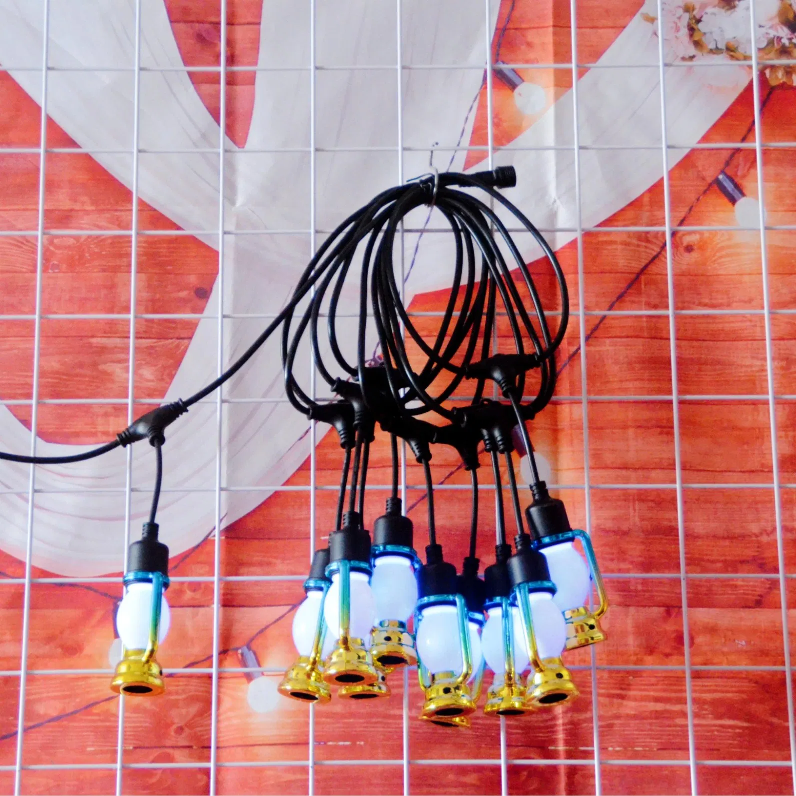 Solar Powered Lighting, Decorative String Lights, Outdoor Energy-Saving