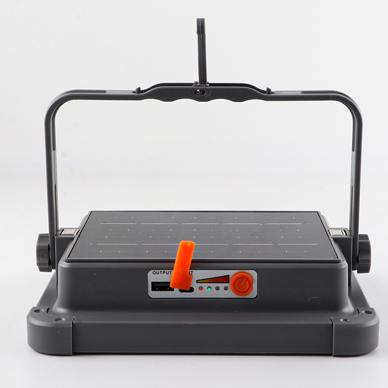 Solar Charging Lights for Emergency Construction Operations Multi-Mode Dimming