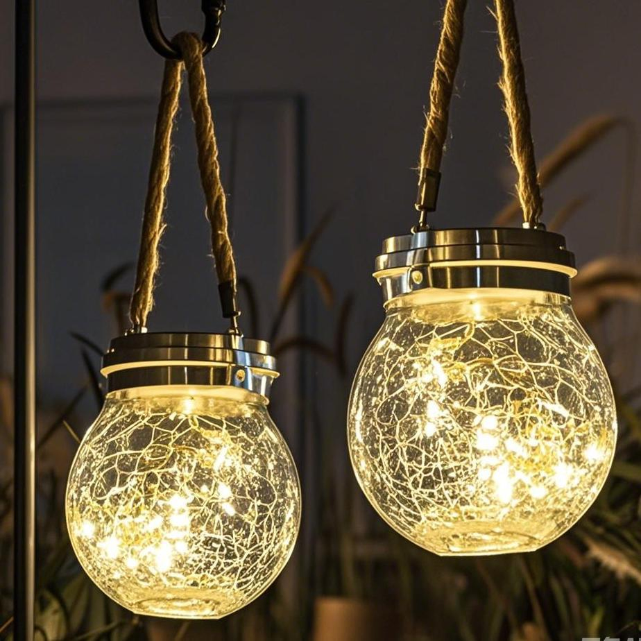 High Quality Solar Powered Operated LED String Lights Garden Decorative IP65 Christmas Holiday LED Light