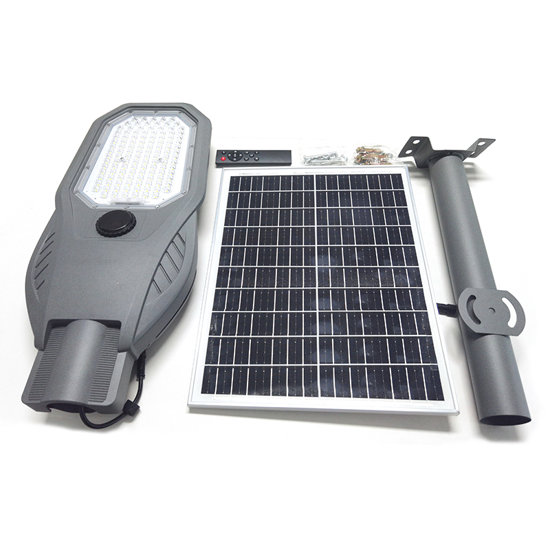Outdoor Solar Power Light Integrated LED Solar Street Light with Radar Adaptive Lighting
