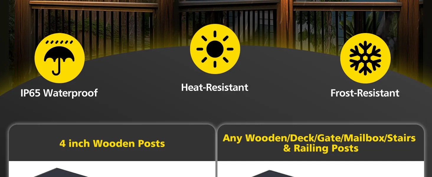 Solar Post Cap Light View 5