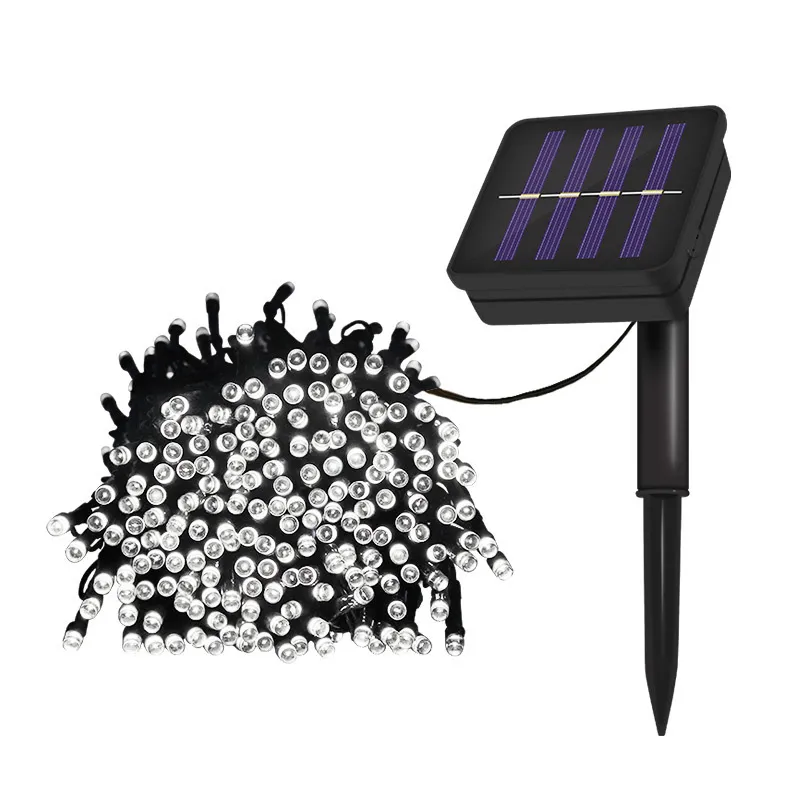 100LED Solar String Lights