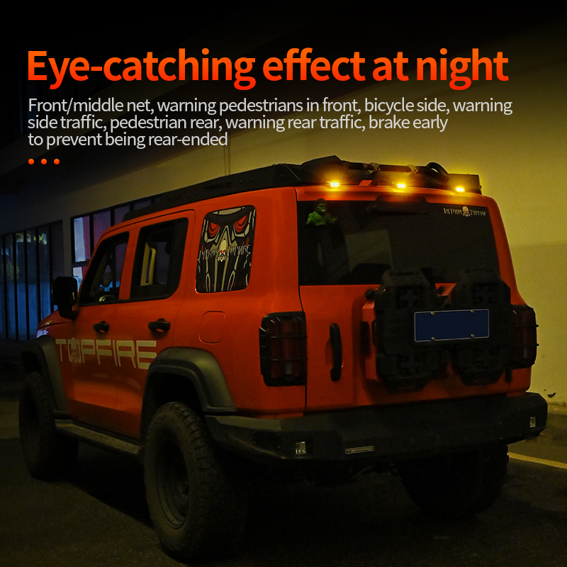 Cab Roof Marker Lights Solar LED Navigation Lights