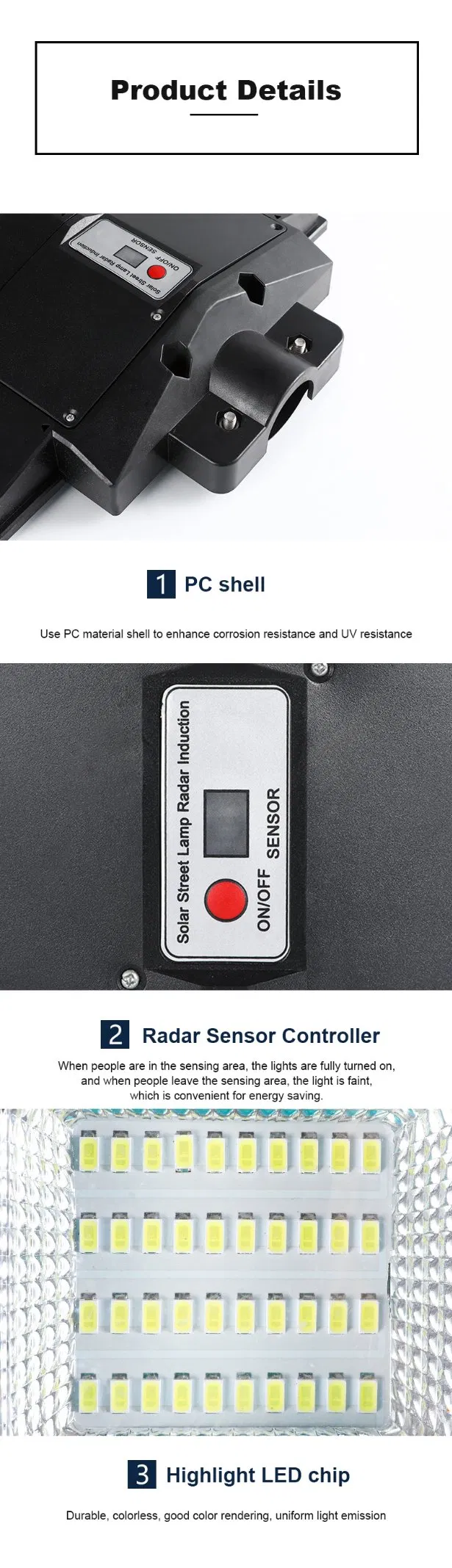 Solar Street Lamp Detail 4