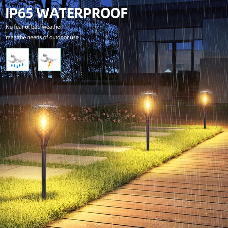 Alltop Yard Outdoor Waterproof Patio Driveway Landscape Solar Path 3W LED Garden Lights