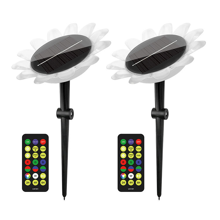 Outdoor Swimming Pool Garden Use IP68 Waterproof Colorful Solar Powered Garden Light