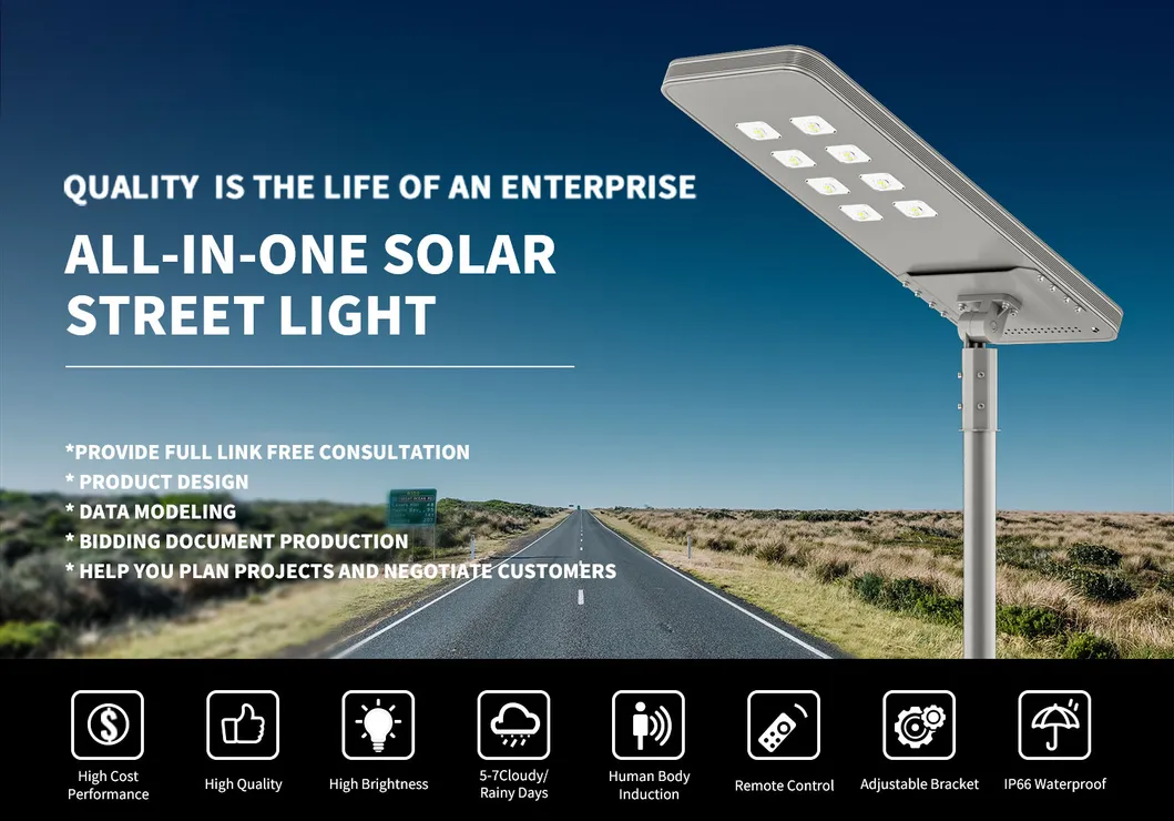 Integrated Solar Street Light