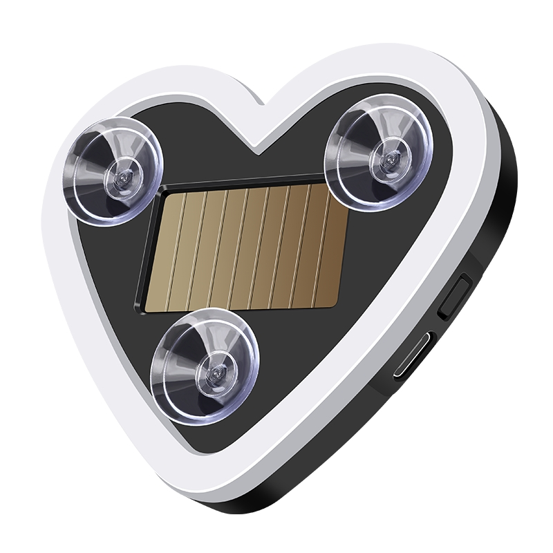 Car Roof/Interior Ambient Light Solar Panel USB Rechargeable