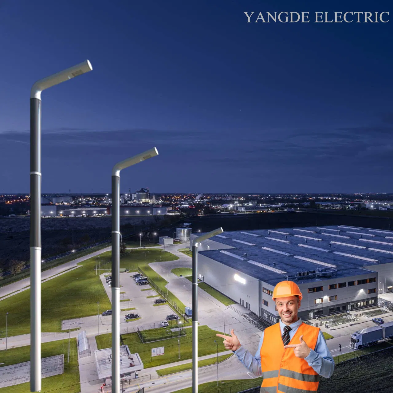 CE/ISO All-in-One Solar LED Garden/Street Lamp/Lighting/Light with Factory-Price