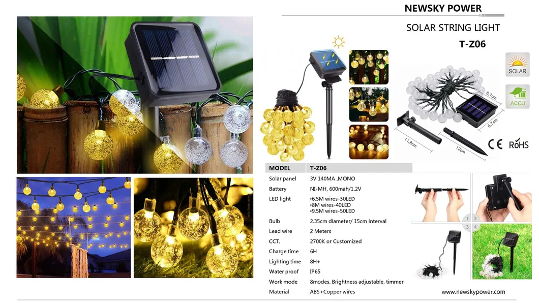 Solar LED Rope Lights 8