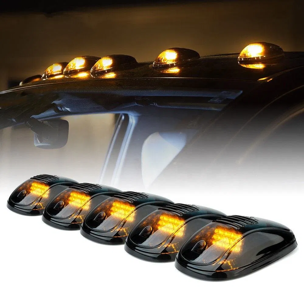 Car Cross-Border Truck Pick-up LED Solar Mouse Light Car Roof Warning Explosion Modification