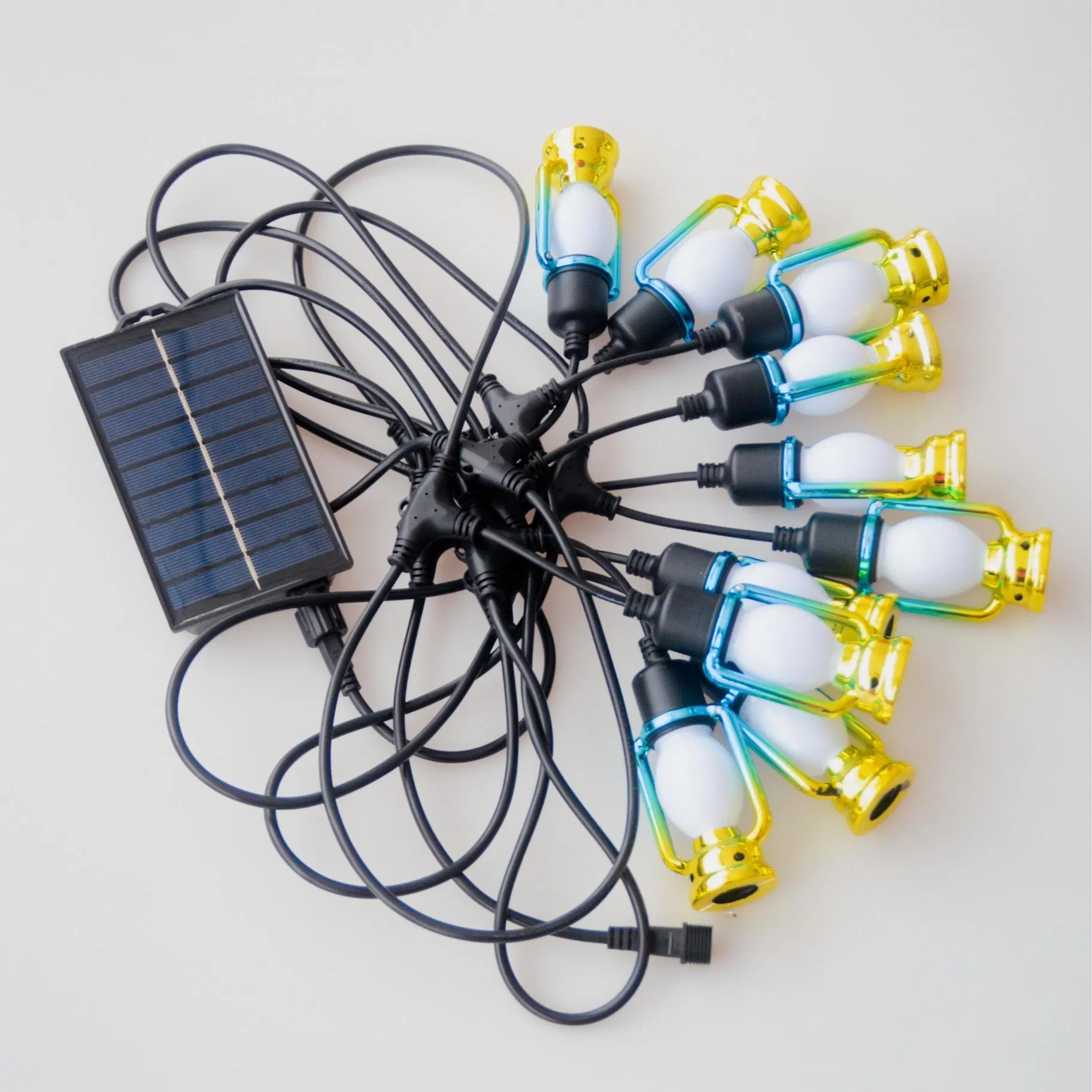 Solar Powered Lighting, Decorative String Lights, Outdoor Energy-Saving