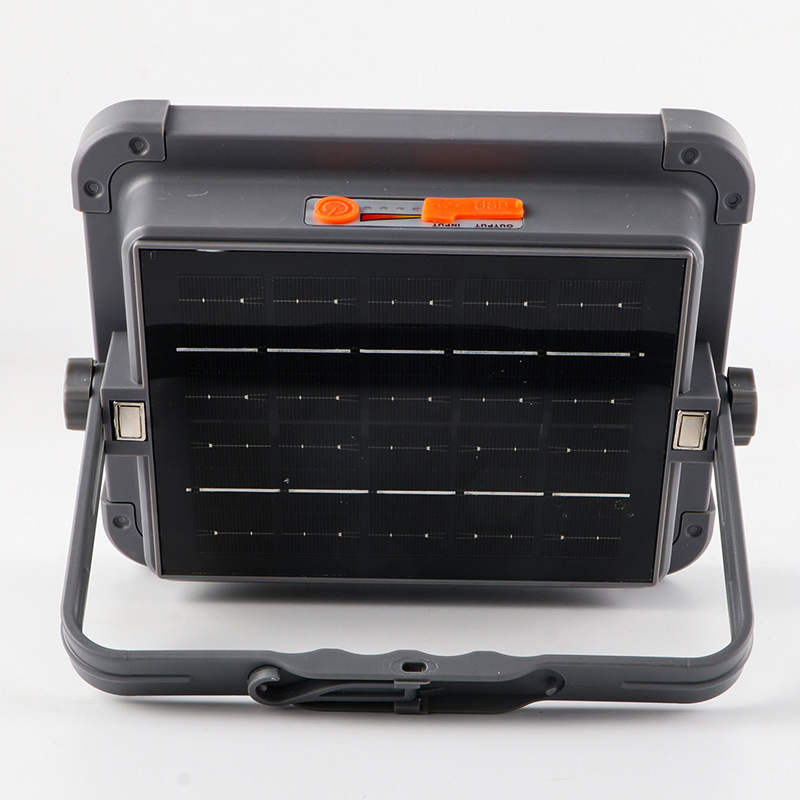 Solar Charging Lights for Emergency Construction Operations Multi-Mode Dimming
