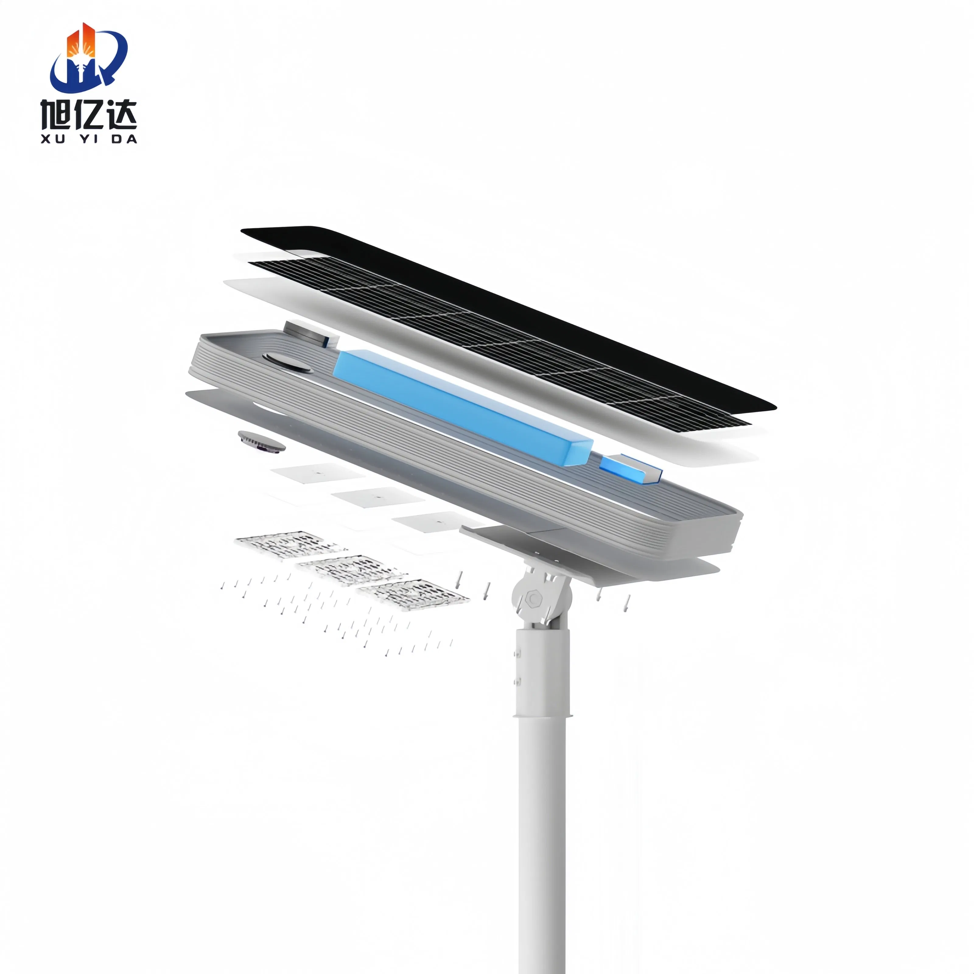 Solar Street Light Outdoor Super Bright Waterproof Landscape Solar Integrated Street Light