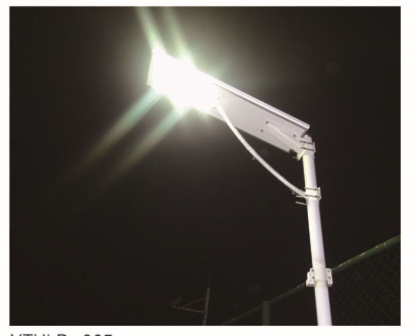 Security Solar Outdoor Lamp Waterproof All in One LED Street Light 60W 80W 100W Integrated Solar Street Light