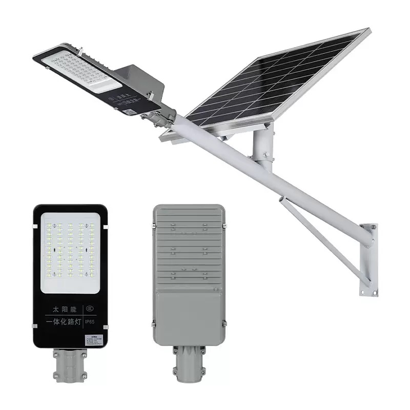 LED Solar Street Light with Motion Sensor for Urban Areas Waterproof Integrated Solar Street Light