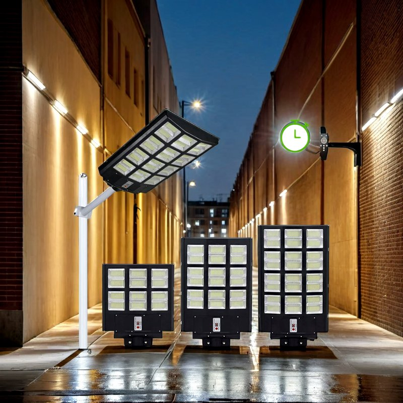 600W 800W 1000W Energy Saving Powered All in One Portable LED Solar Street Light