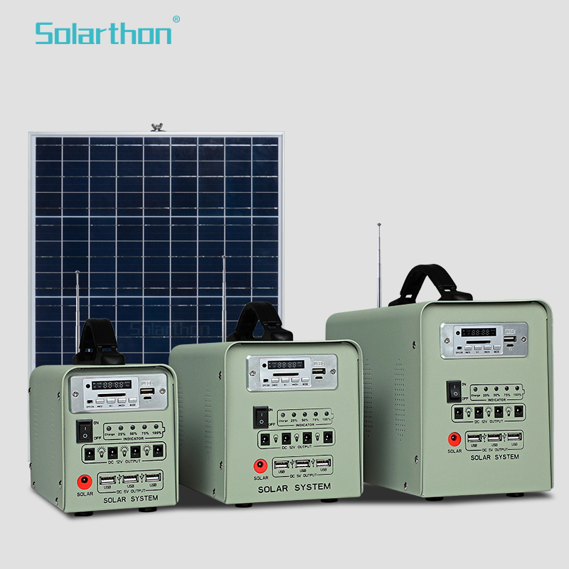 Solar-Powered Outdoor Lighting Kit