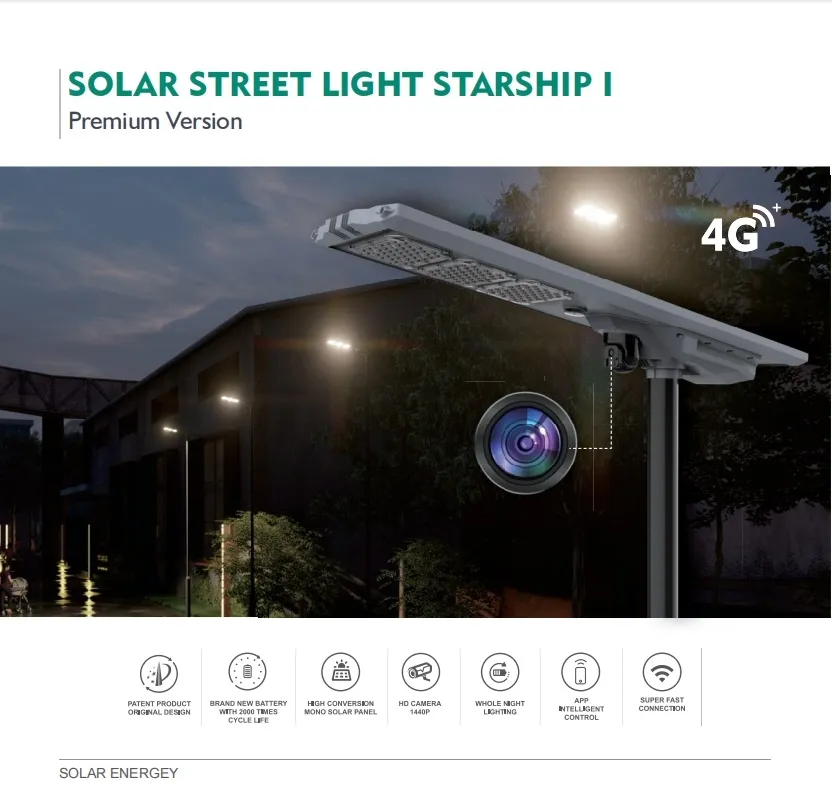 Solar Street Light View 1