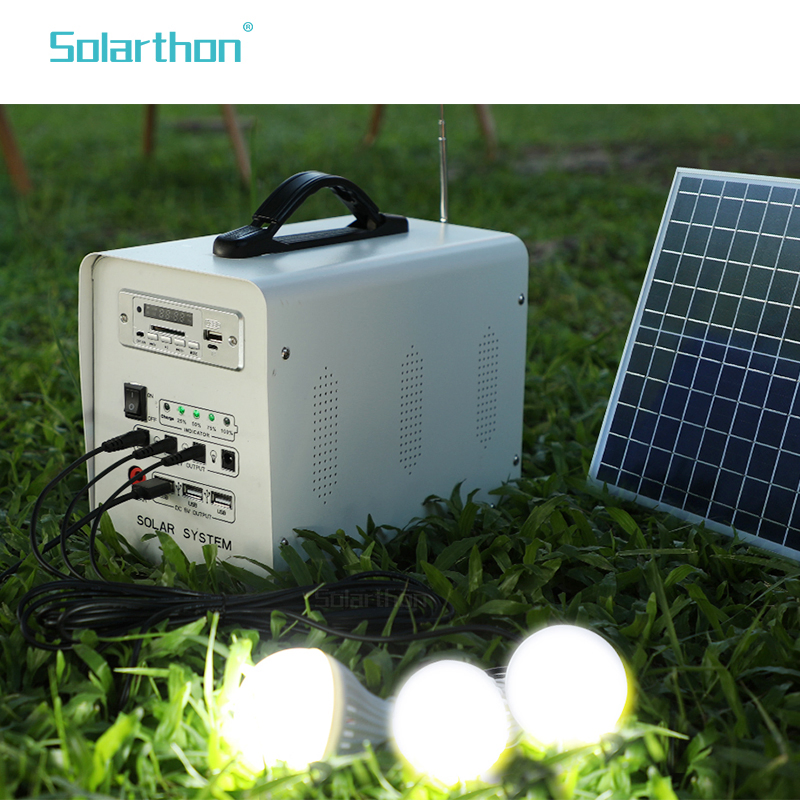 Solar-Powered Outdoor Lighting Kit
