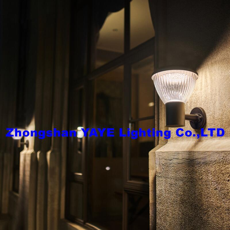 Yaye CE Approved House 50W Garden Yard Wall Fence Night LED Lamp Solar LED Wall Light 3 Years Warranty 1000PCS Stock