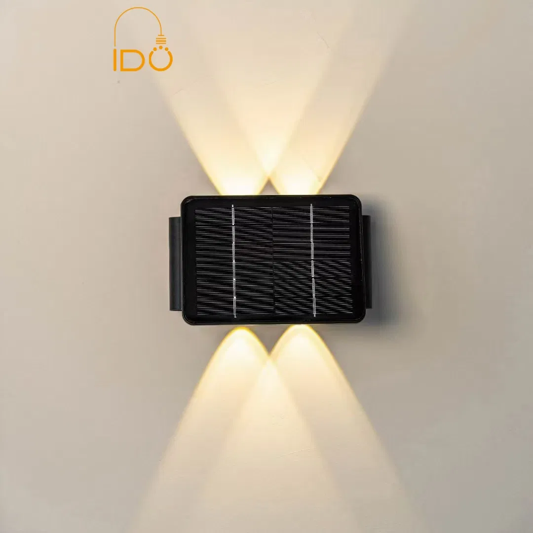Warm White LED Solar Wall Lights for Hotel Lobby &amp; Guest Room Decor