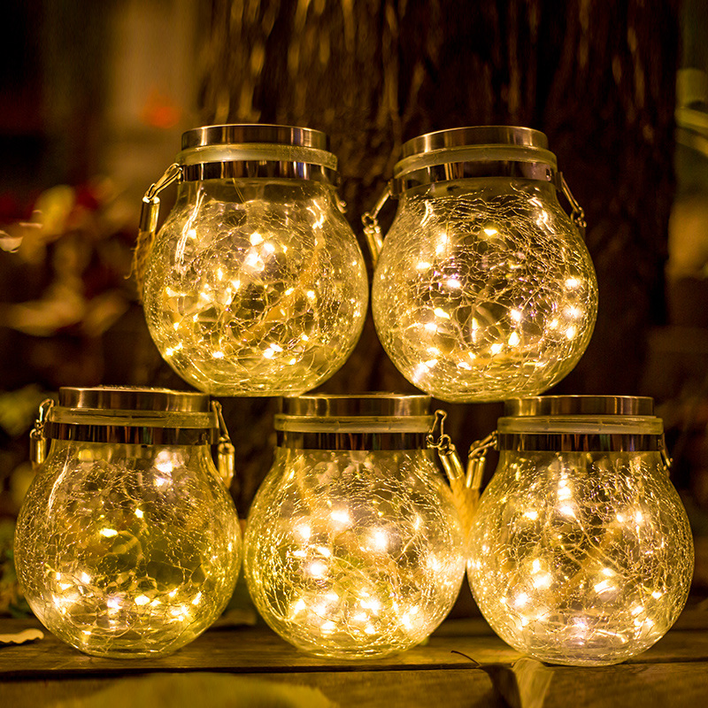 High Quality Solar Powered Operated LED String Lights Garden Decorative IP65 Christmas Holiday LED Light