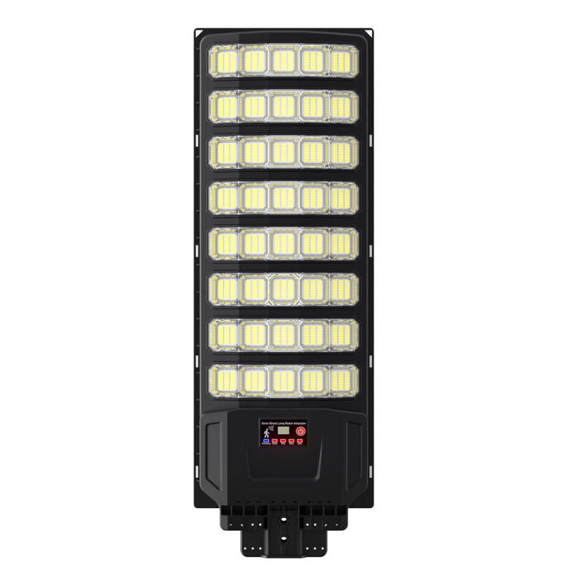 800W IP66 Waterproof 15000mAh Solar Powered Street Lamp with Motion Sensor for Security Outdoor Solar Street Light