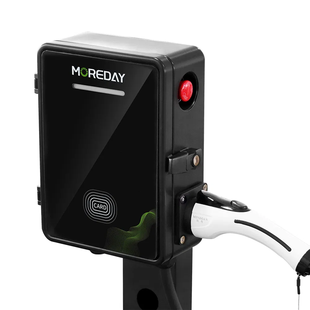 AC EV Car Charger 32A Type2 Ethernet Ocpp 1.6 Car Charging Station EV Charger Gun Charging Stations Wallbox 11kw 22kw