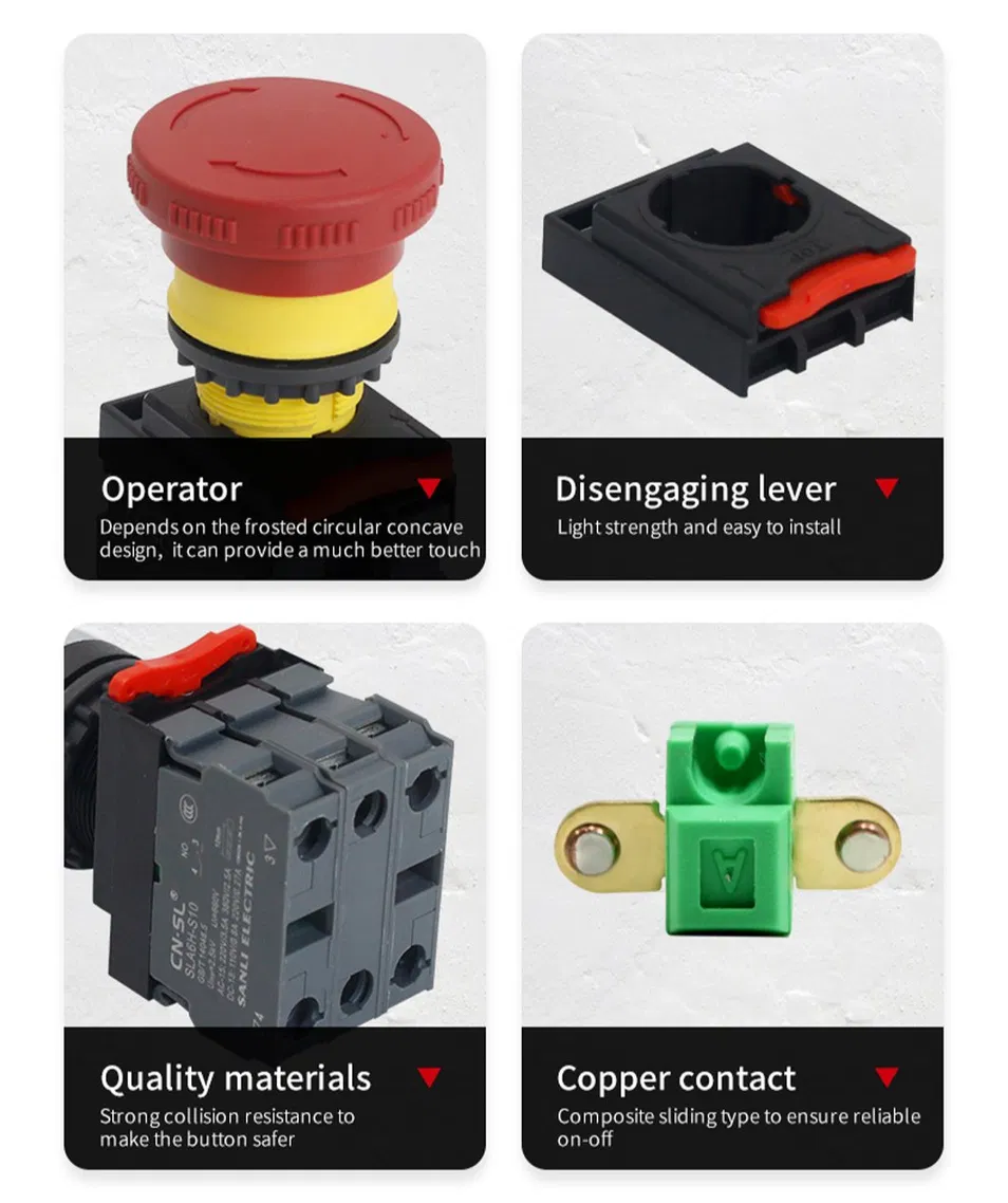 Emergency Push Button Switch