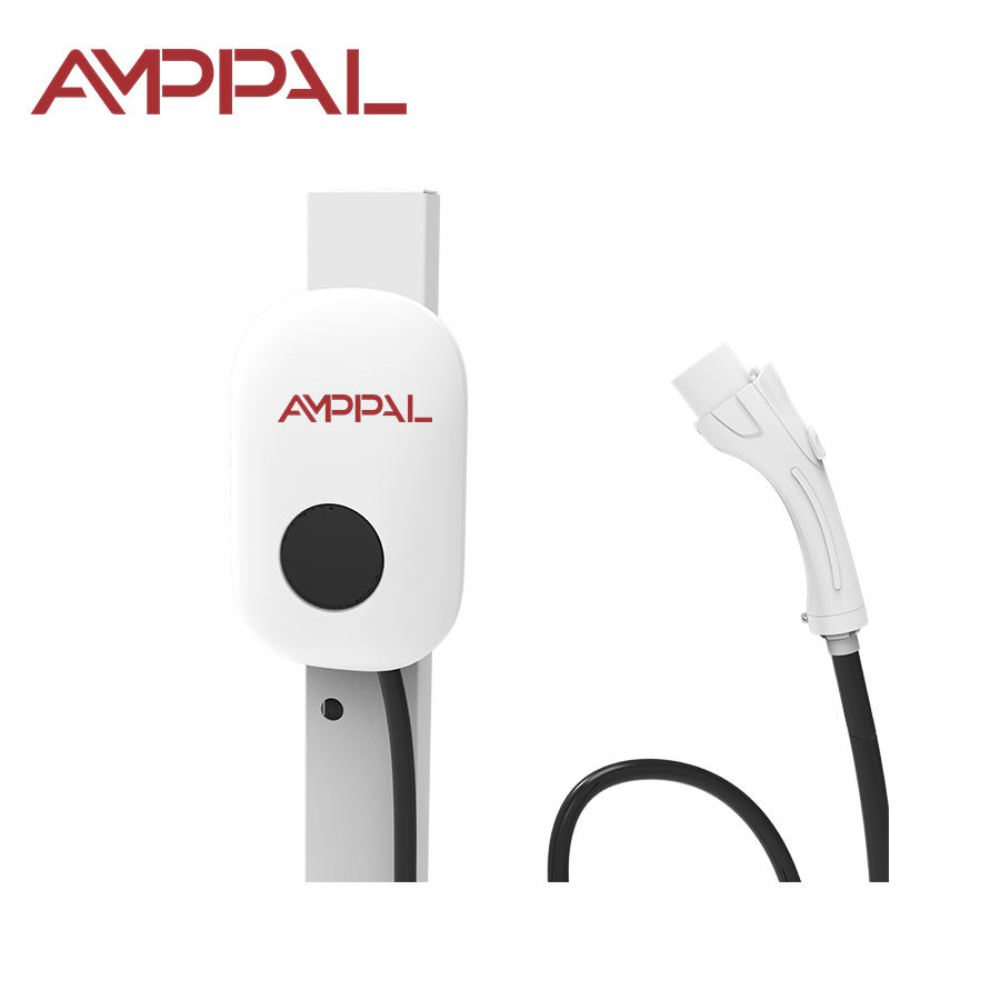 32A Residential 7kw AC EV Charging Pile 5 Meters Gun Cable 22kw Electric Car Charging Wallbox Wall-Mounted 22kw Charging