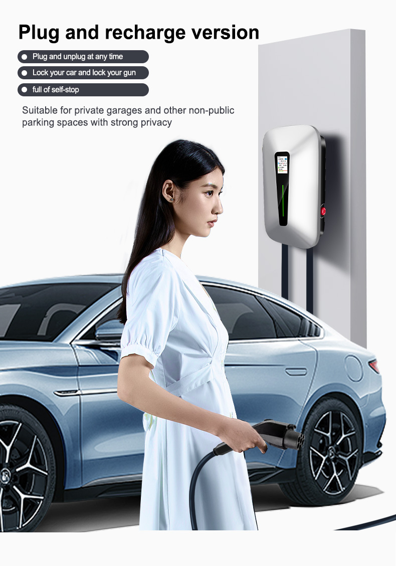 7kw/11kw22kw Type 2 AC EV Charger Wallbox for Efficient Charging