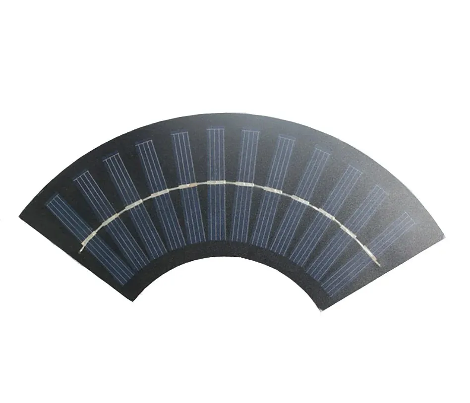 Shaped solar panel application